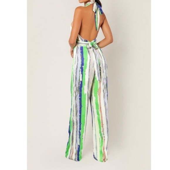 HALTER STYLE JUMPSUIT - Picture 3 of 8